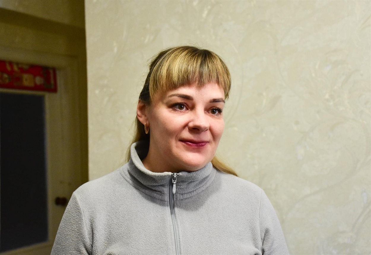 Онука ювілярки Ірина 