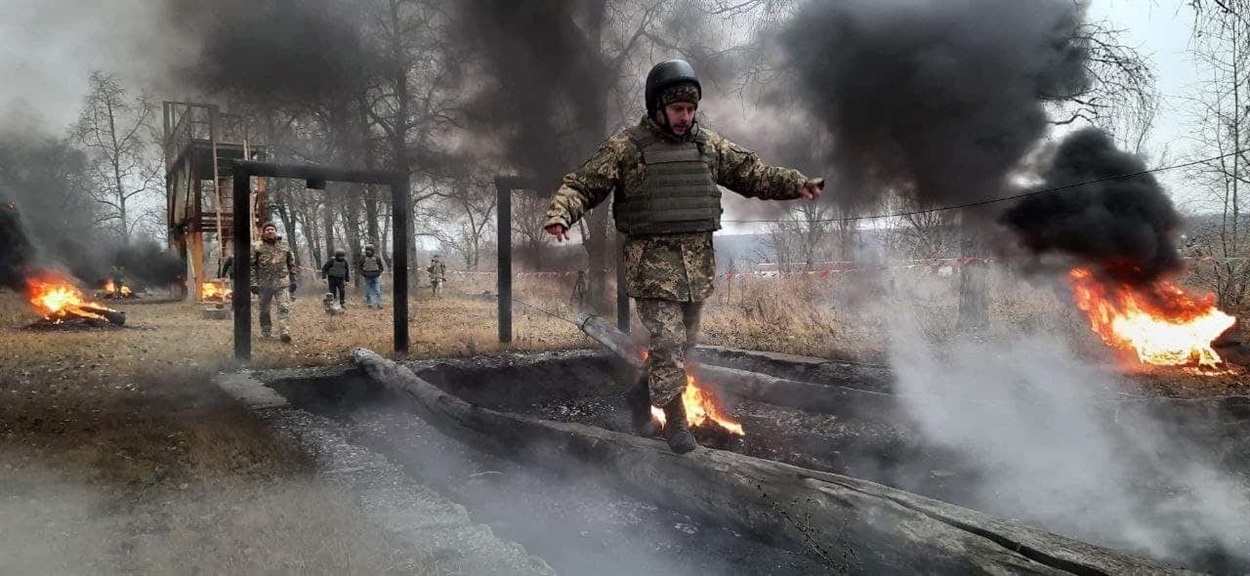 Тероборона Харківщини тренується
