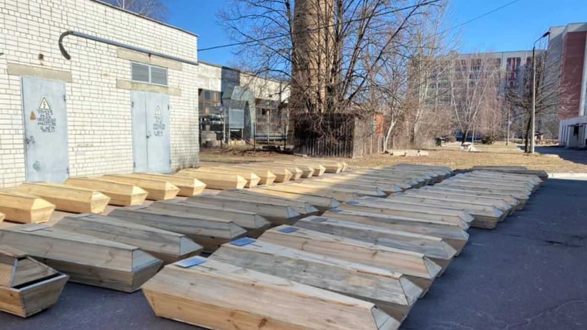 З початку військового вторгнення в Чернігові загинуло близько 700 людей