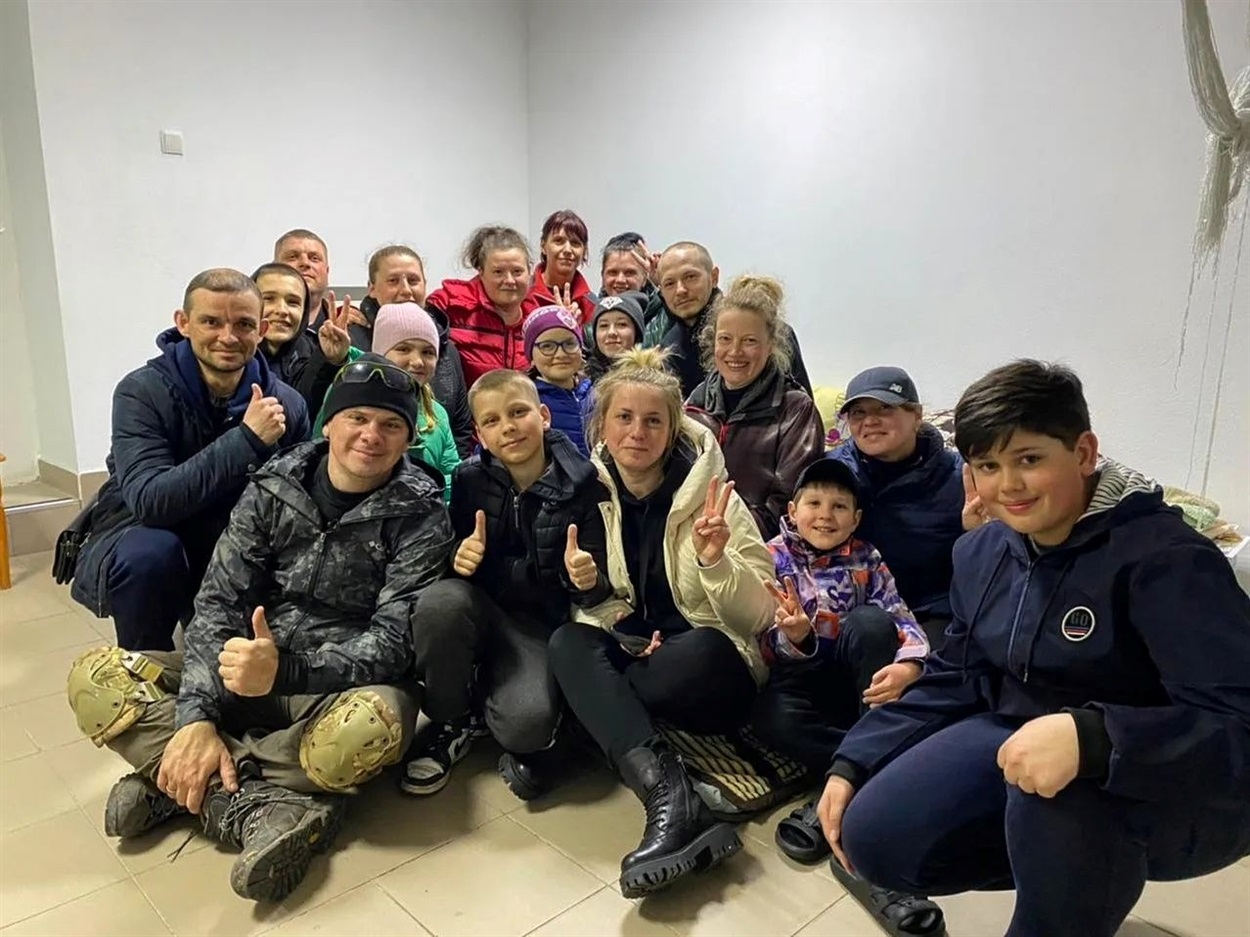 Дмитро Комаров в чернігівському бомбосховищі