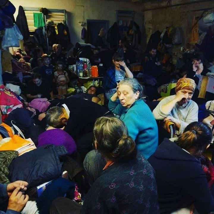 Підвал у Ягідному, куди рашисти зігнали жителів села і тримали в нелюдських умовах 