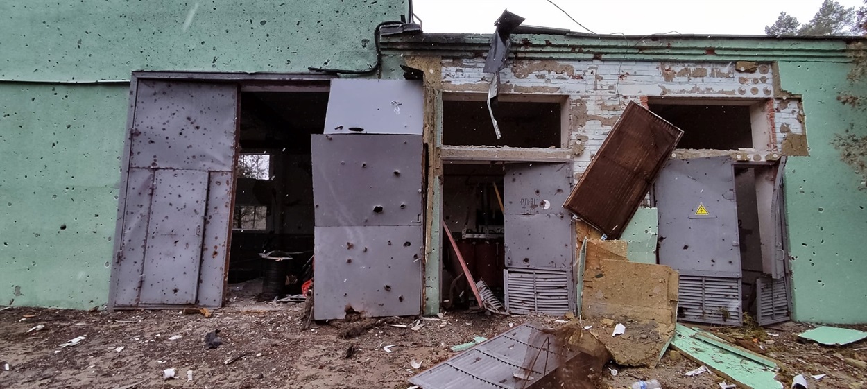 Приміщення і обладнання водопровідних насосних станцій пошкоджено обстрілами