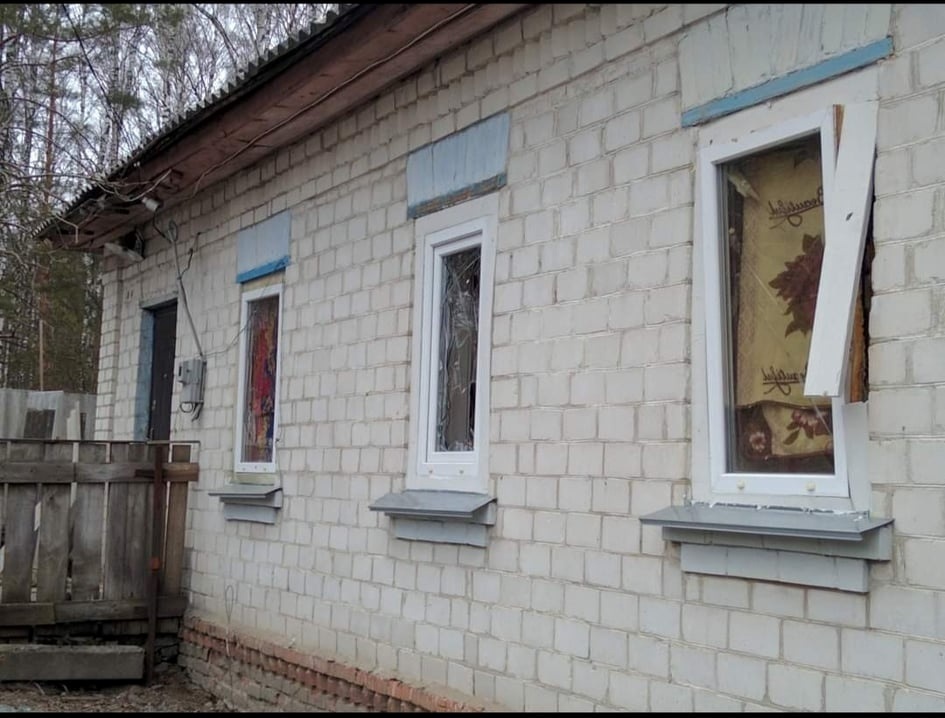 Дім Романа Нежиборця у Ягідному обстріляли в перші ж дні війни