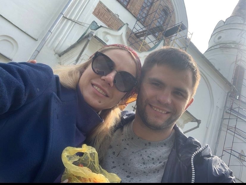 Ірина Бойко з відомим спортсменом Дмитром Митрофановим 