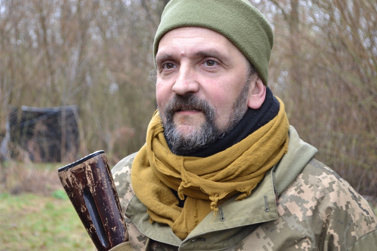 Захисник  сам прийшов боронити рідну землю від російського окупанта