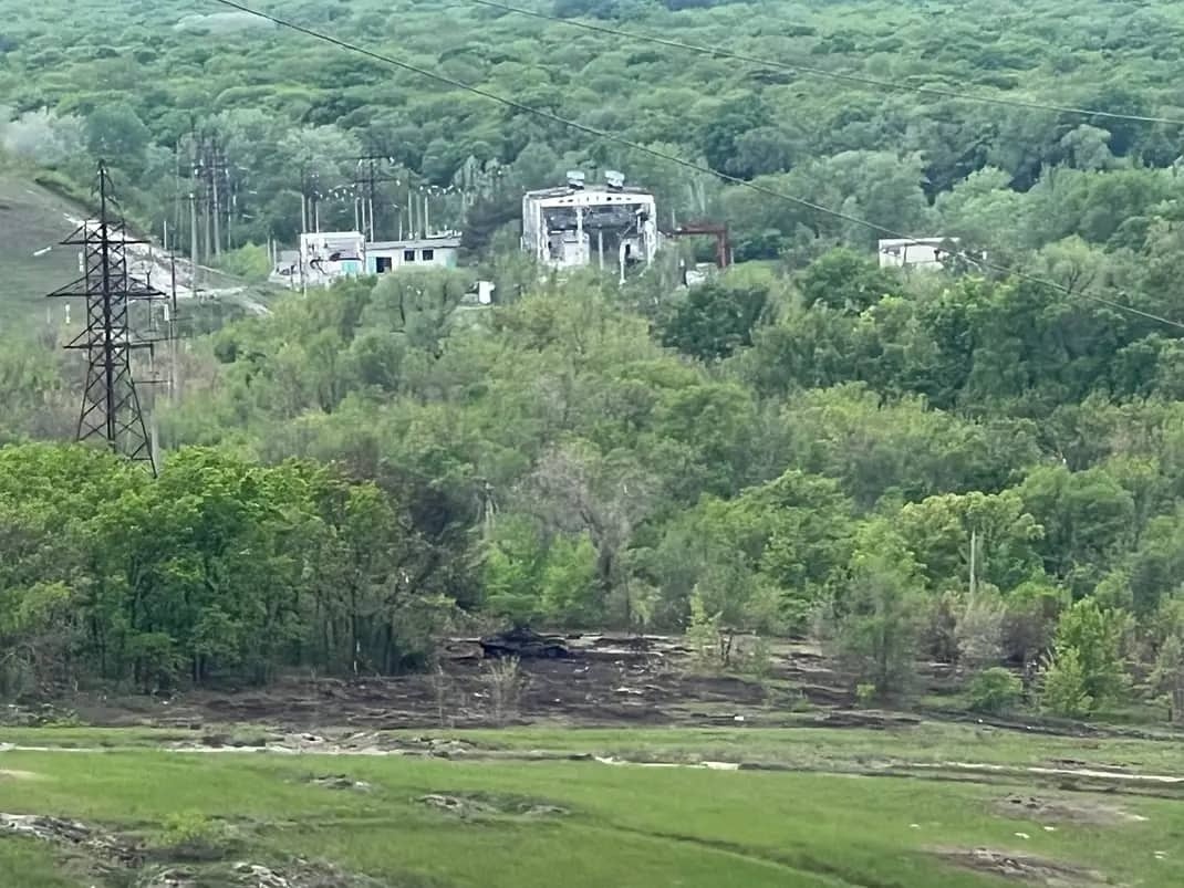 Луганщина в районі населеного пункту Білогорівка
