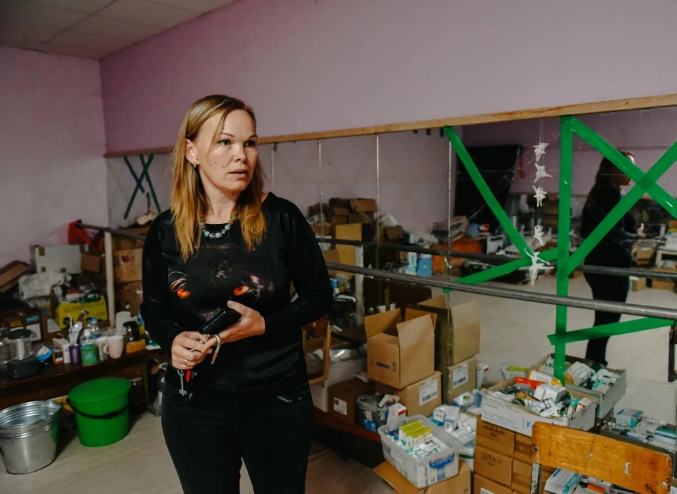 Медична сестра Світлана рятувала поранених на лінії оборони Чернігова