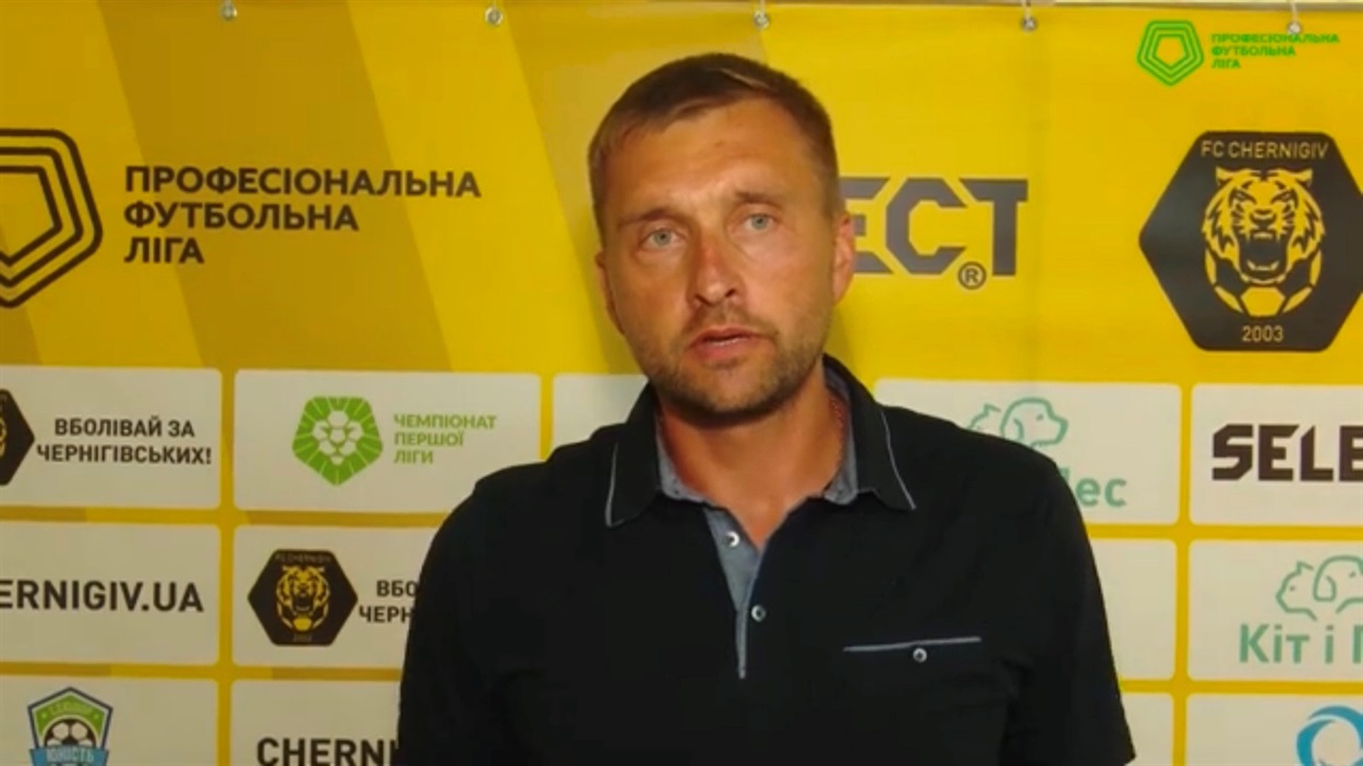 Головний тренер ФК "Чернігів" Валерій Чорний