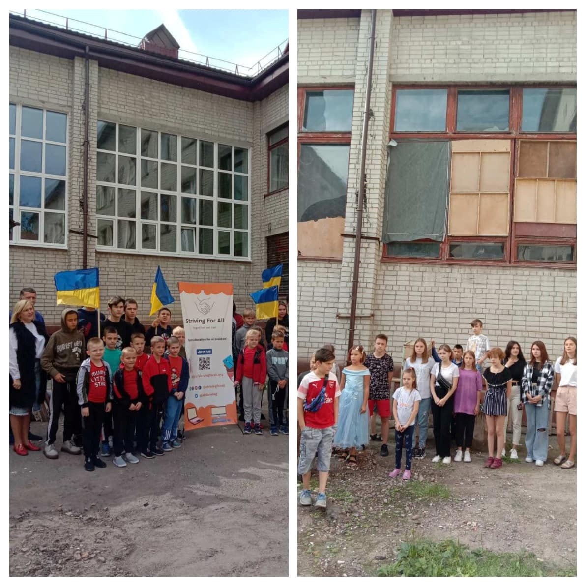 Завдяки проєкту "Янголи свободи" замінили вікна у  школі №14