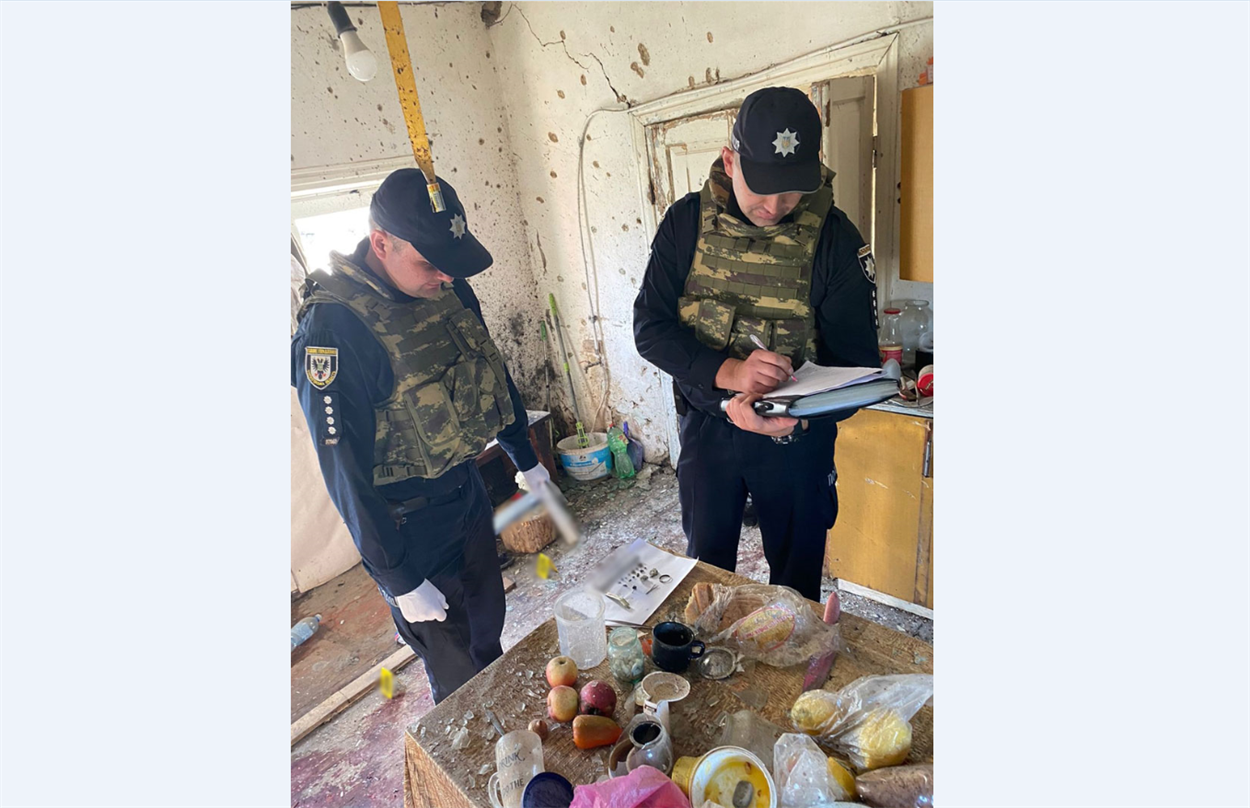 На місці події працюють поліцейські 