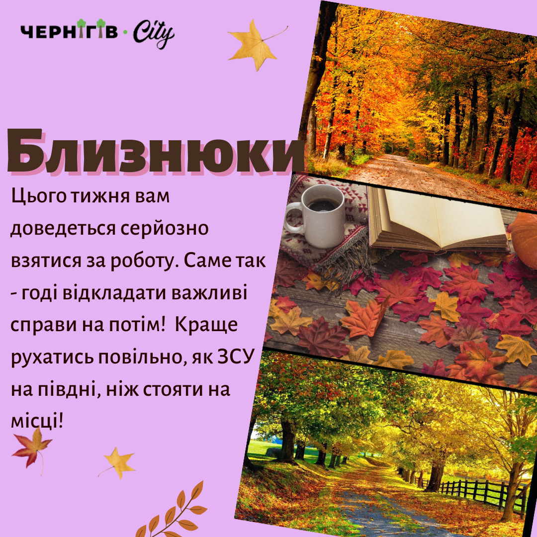 Гороскоп для Близнюків