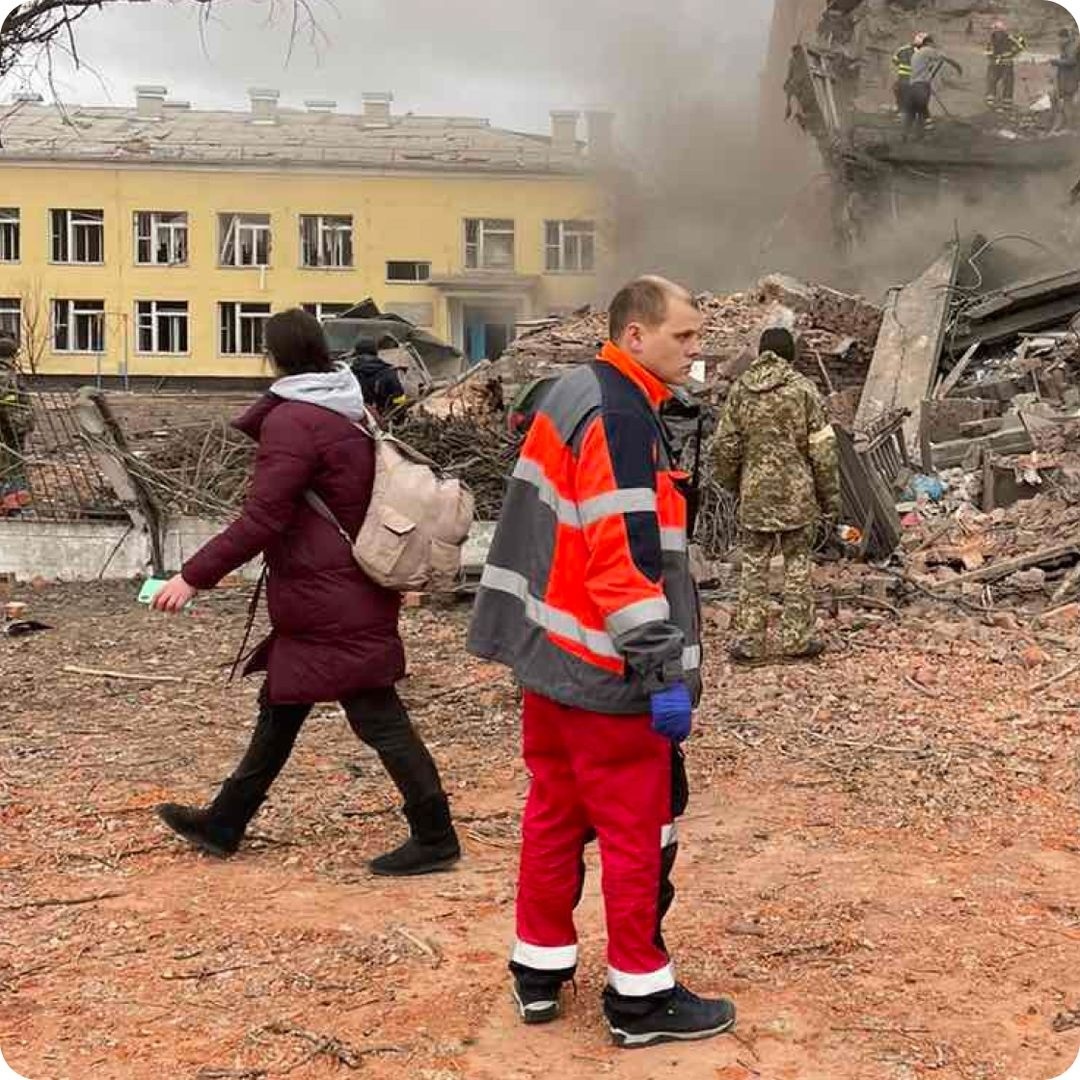 Олександр Гнип рятував поранених в період активних бойових дій в Чернігові