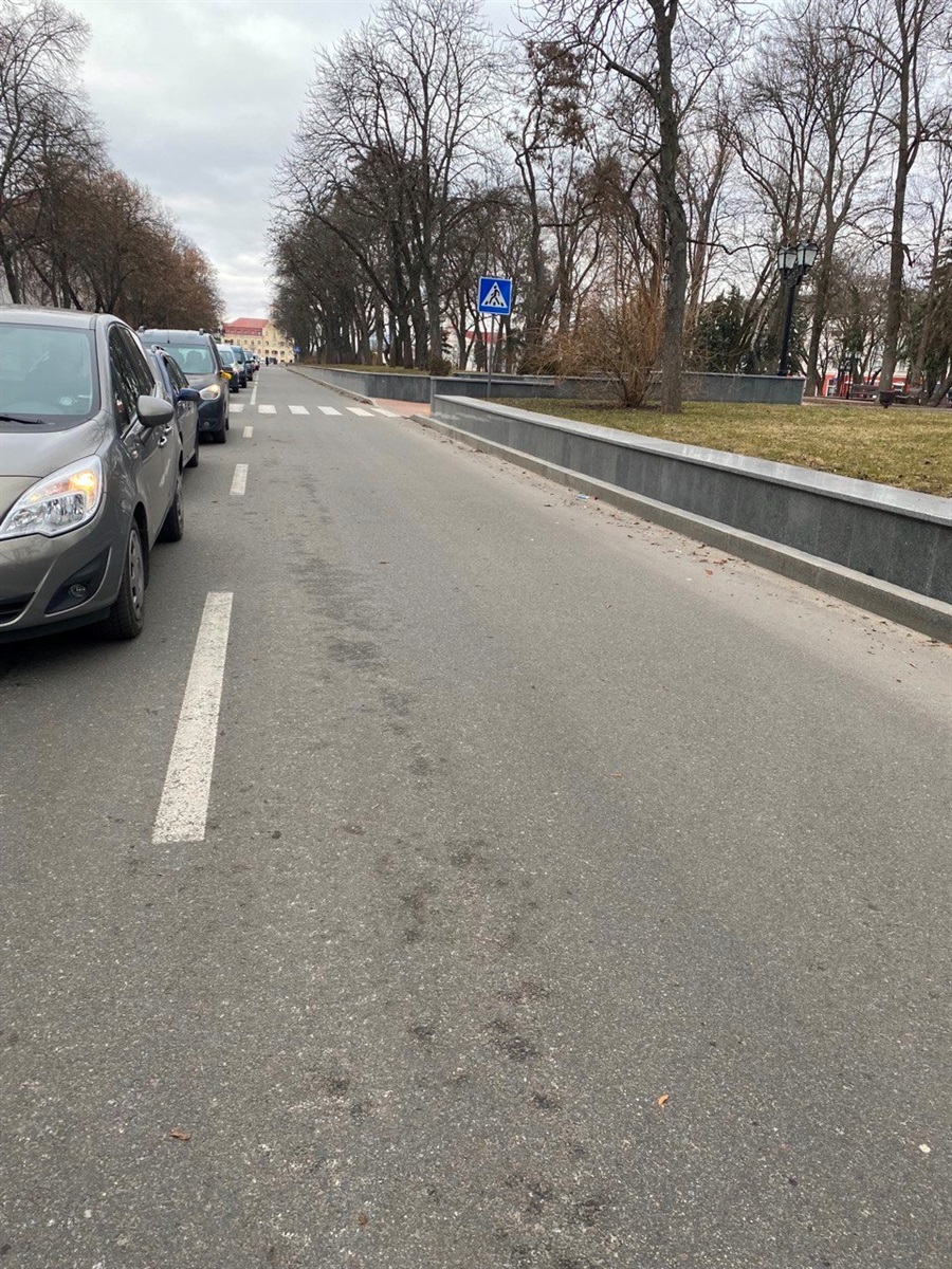Черга авто на виїзд з Чернігова