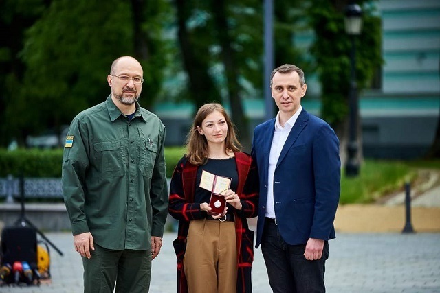 Катерина Клепалова отримала Почесне звання «Заслужений лікар України» та пам'ятний знак