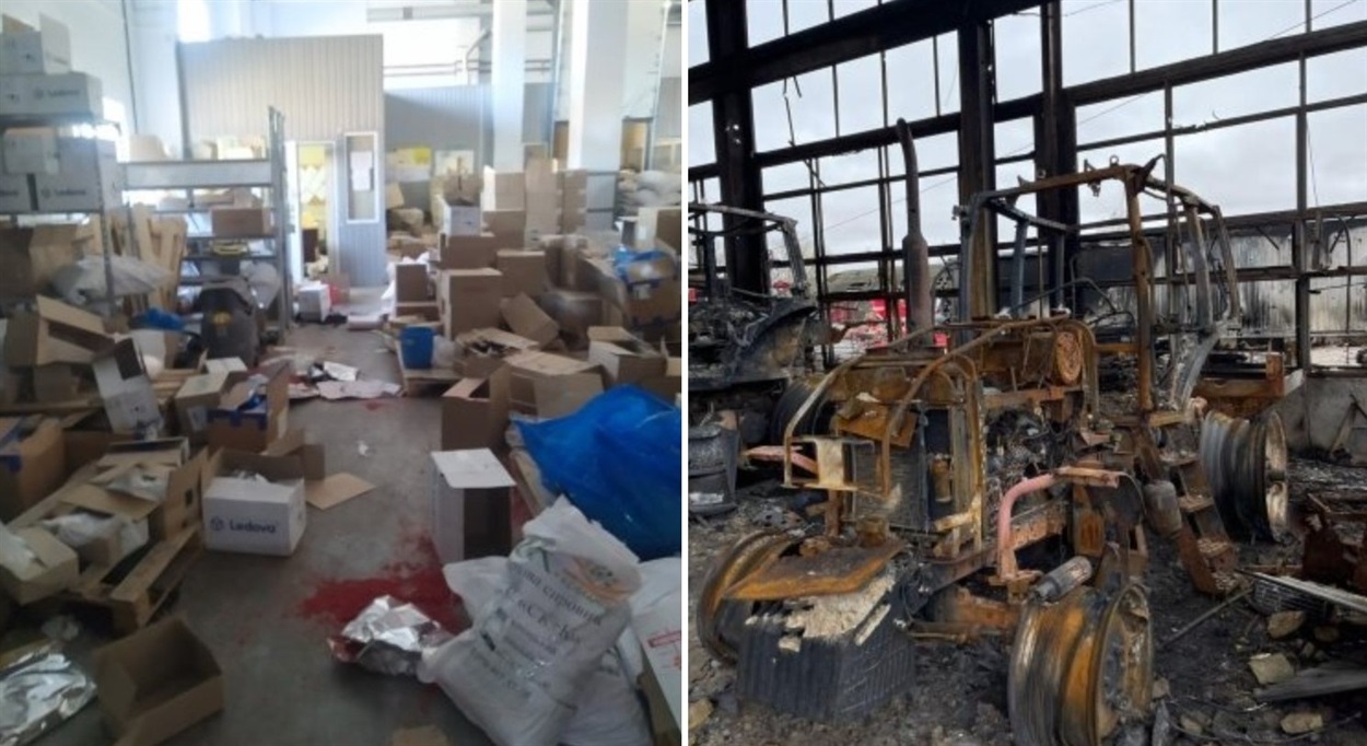 На Чернігівщині росіяни розграбували завод з виробництва вівсянки, 18.06.2023