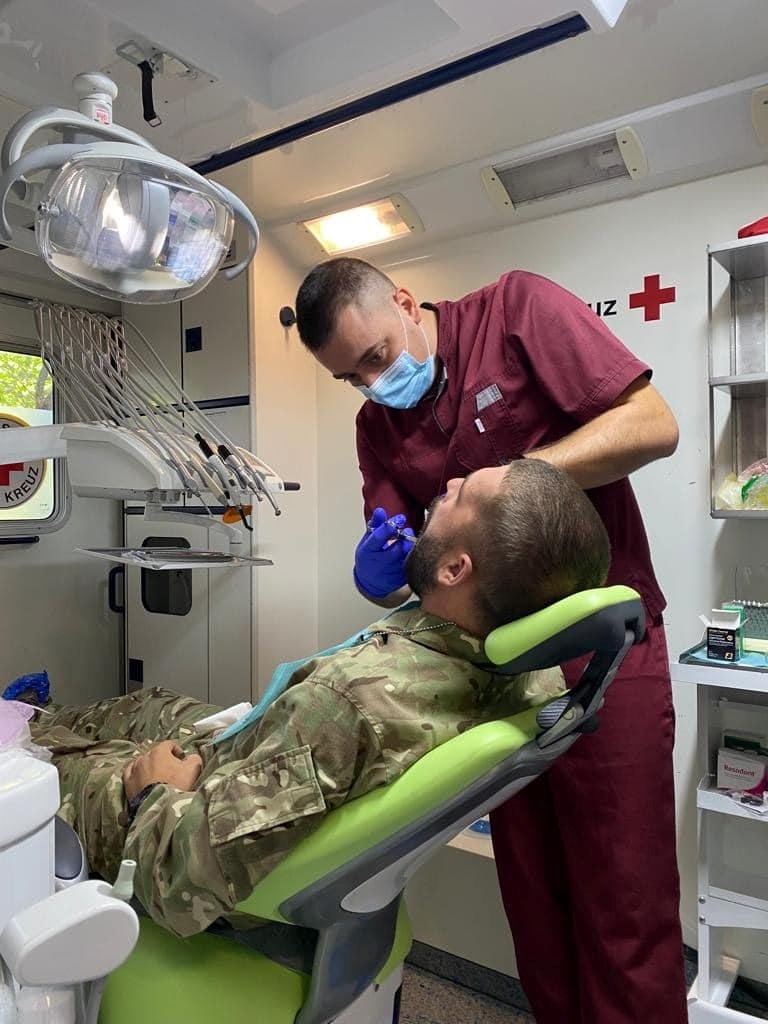 На Чернігівщині розширено перелік стоматологічних послуг для військовослужбовців ЗСУ, 25.08.2023