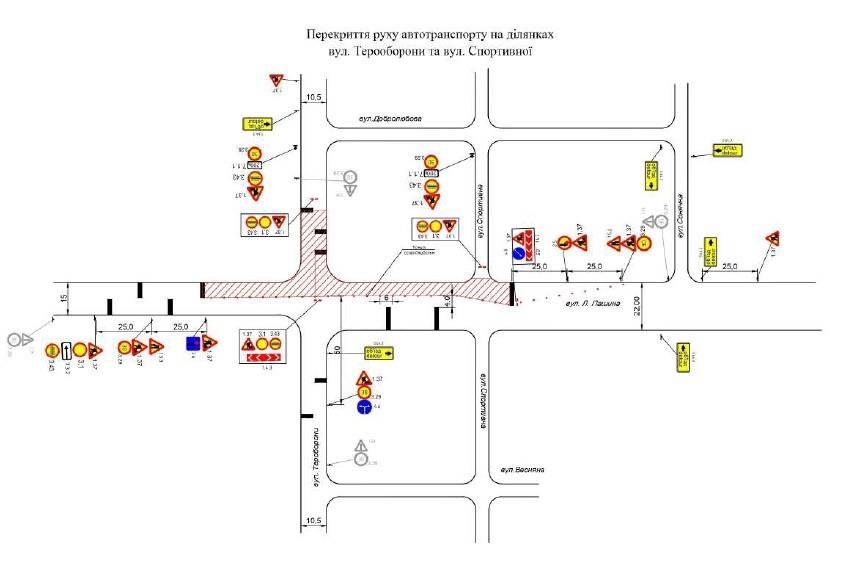 Перша схема руху автобусів