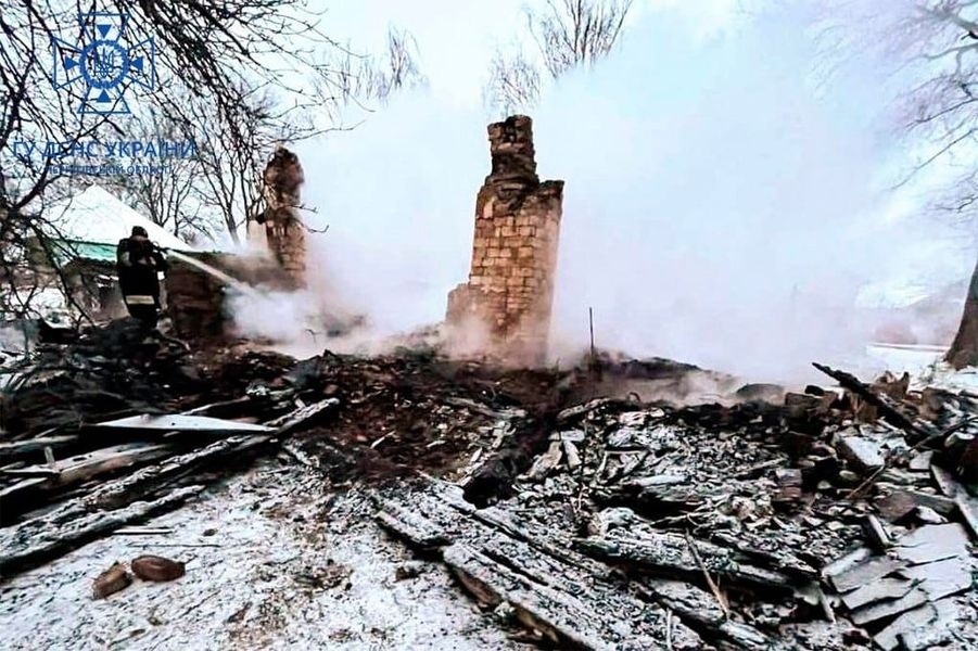Наслідки пожежі в Олишівці