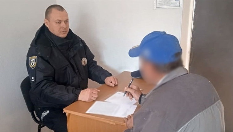Поліцейські затримали підозрюваного